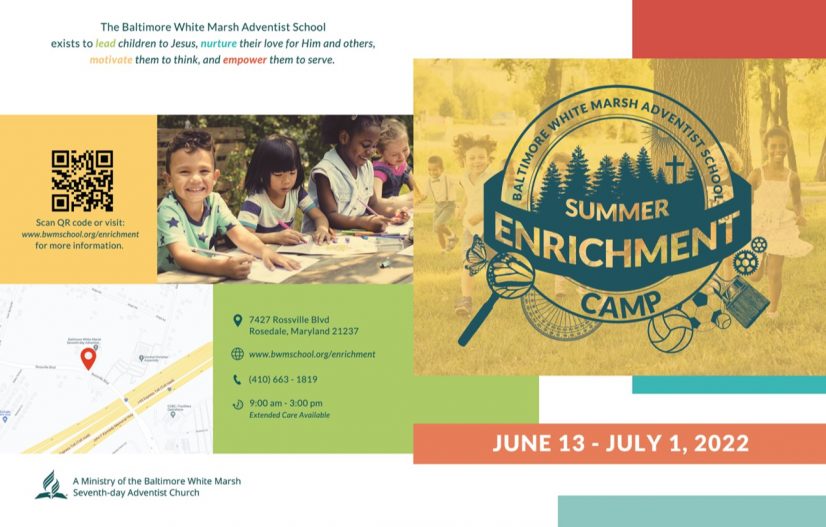 Summer Enrichment Camp Brochure